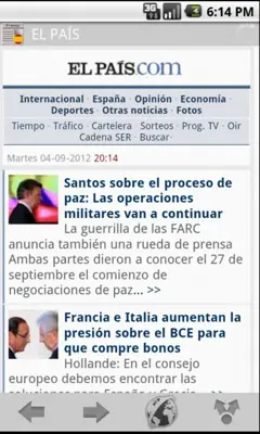 Diarios y revistas de España android App screenshot 4